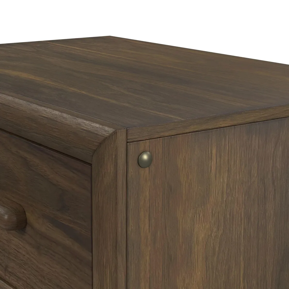 Mor Furniture Elm Nightstand In Brown