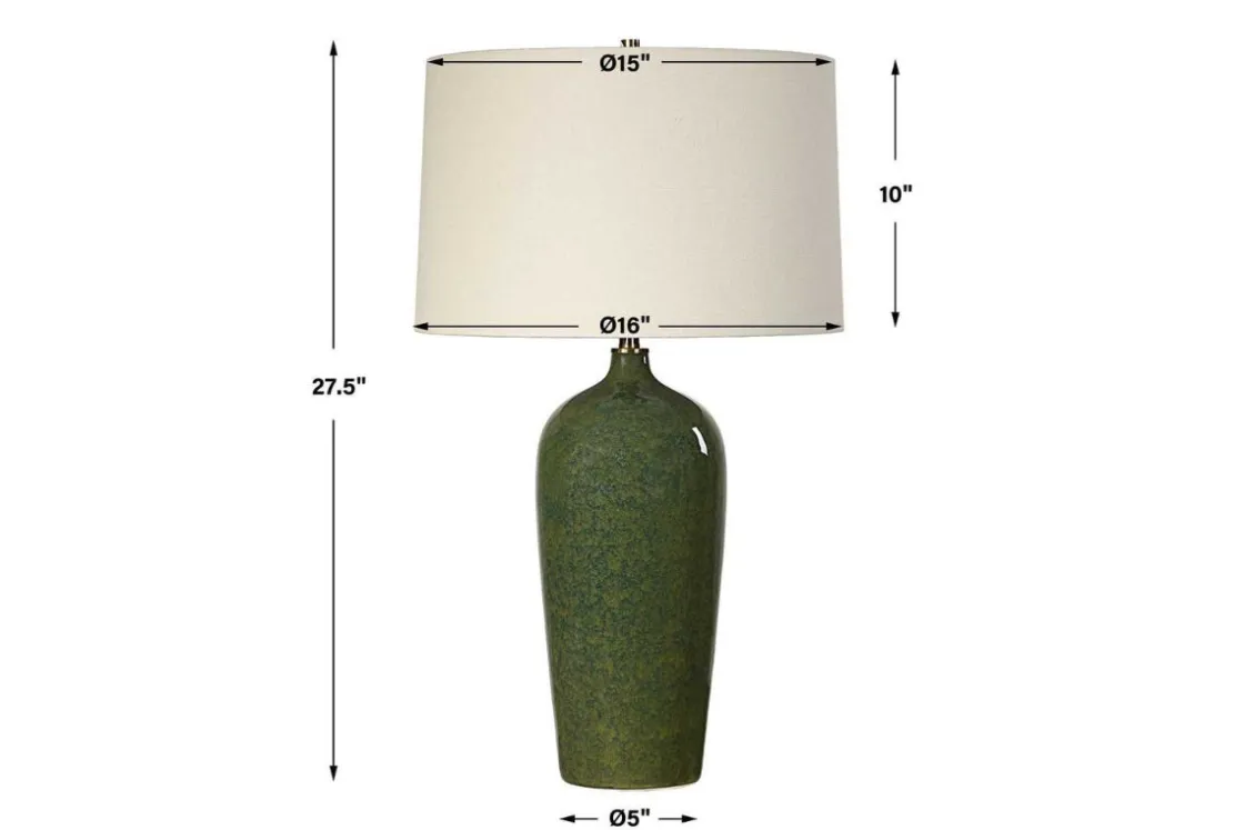 Mor Furniture Elsa Table Lamp In Green