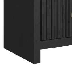 Mor Furniture Emberly 2 Drawer Nightstand In Black
