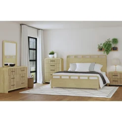 Mor Furniture Emberly 2 Drawer Nightstand In Black