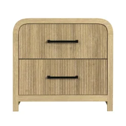 Mor Furniture Emberly 2 Drawer Nightstand In Black