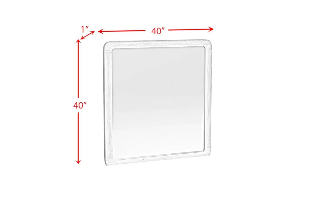 Mor Furniture Emberly Mirror In Black