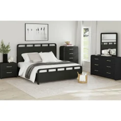 Mor Furniture Emberly Mirror In Black