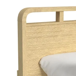 Mor Furniture Emberly Panel Bed In Natural, Twin