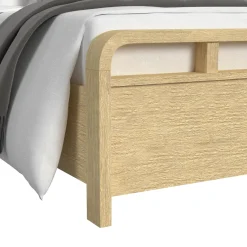Mor Furniture Emberly Panel Bed In Natural, Twin