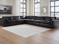 Mor Furniture Emillia 6 Piece Sectional In Caramel