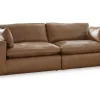 Mor Furniture Emillia Loveseat In Caramel