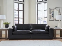 Mor Furniture Emillia Loveseat In Caramel