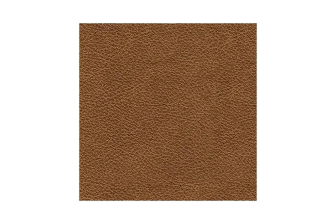 Mor Furniture Emillia Oversized Ottoman In Caramel Leather