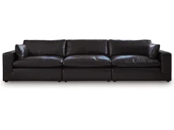 Mor Furniture Emillia Sofa & Loveseat In Black