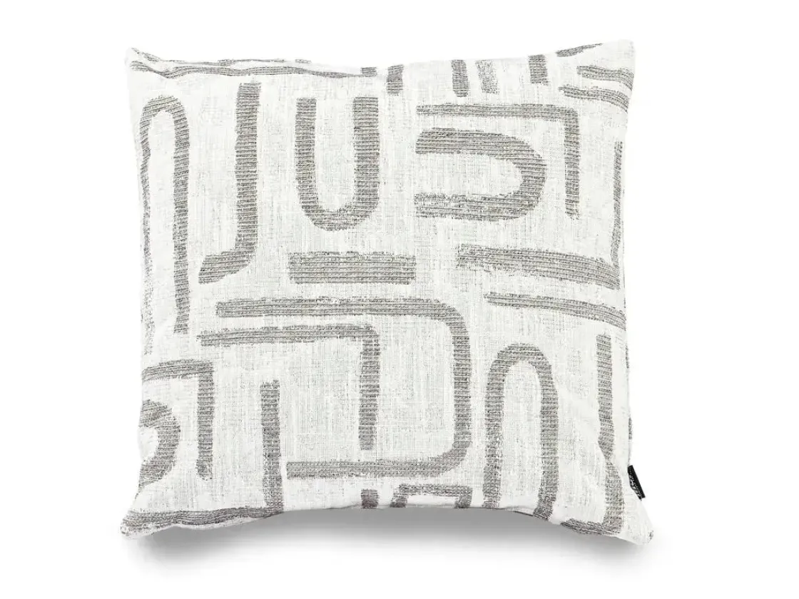 Mor Furniture Emmy Accent Pillow In Brown Leather