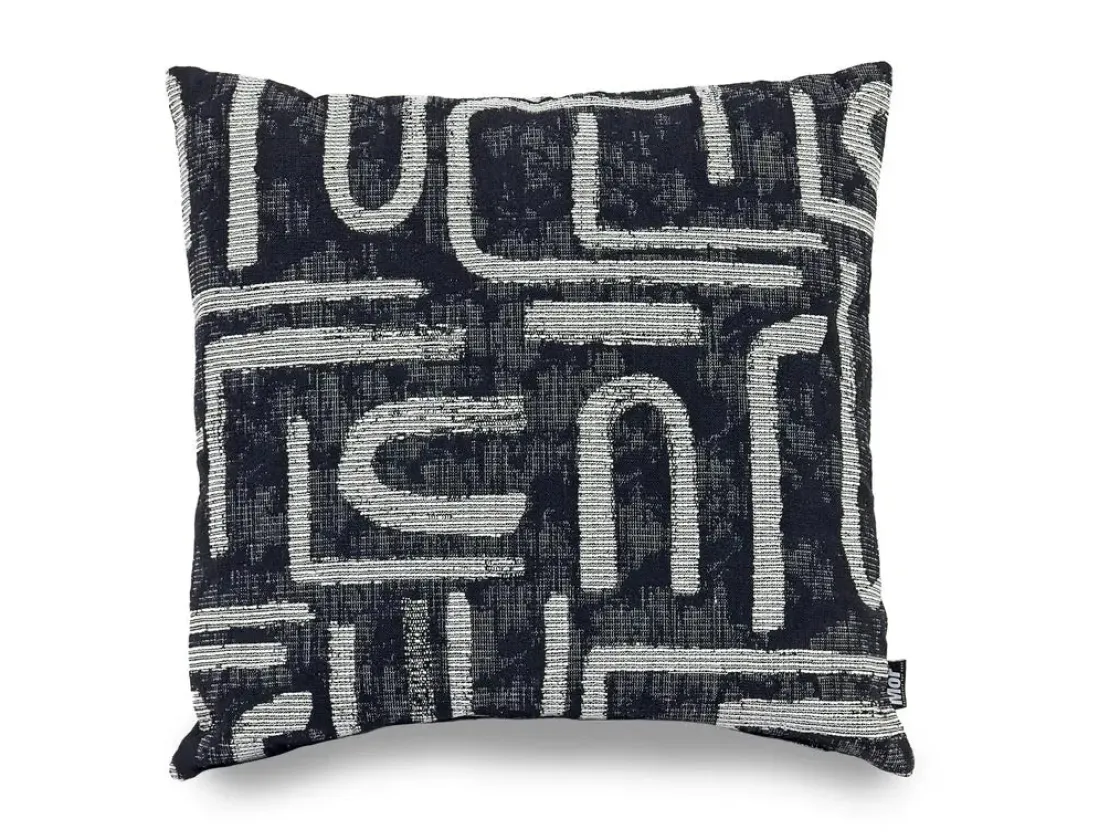 Mor Furniture Emmy Accent Pillow In Brown Leather