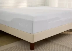 Mor Furniture Encased Mattress Protector In White, Twin