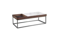 Mor Furniture Ennis Coffee Table In Brown Sable