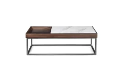 Mor Furniture Ennis Coffee Table In Brown Sable