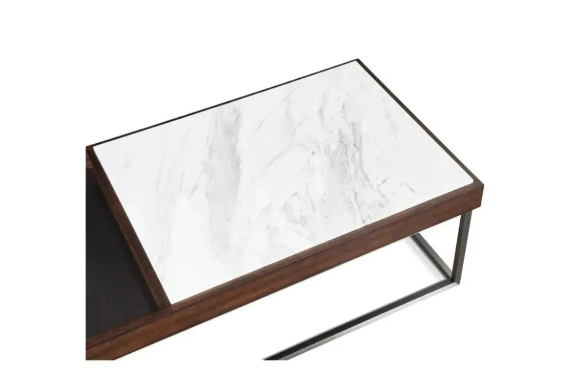 Mor Furniture Ennis Coffee Table In Brown Sable
