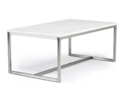 Mor Furniture Esme Round Coffee Table In Snowfall