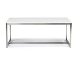 Mor Furniture Esme Round Coffee Table In Snowfall