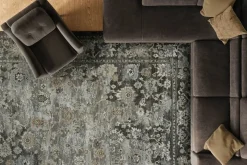 Mor Furniture Essentials Core Rug In Brown, 5’ X 7’