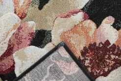 Mor Furniture Essentials Studio Rug In Multicolor/Black, 5’ X 7’