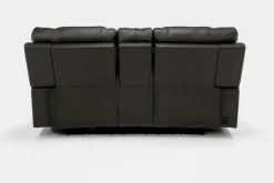 Mor Furniture Estilo 2 Power Console Loveseat In Canyon Gray
