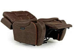 Mor Furniture Estilo 2 Power Recliner In Canyon Walnut