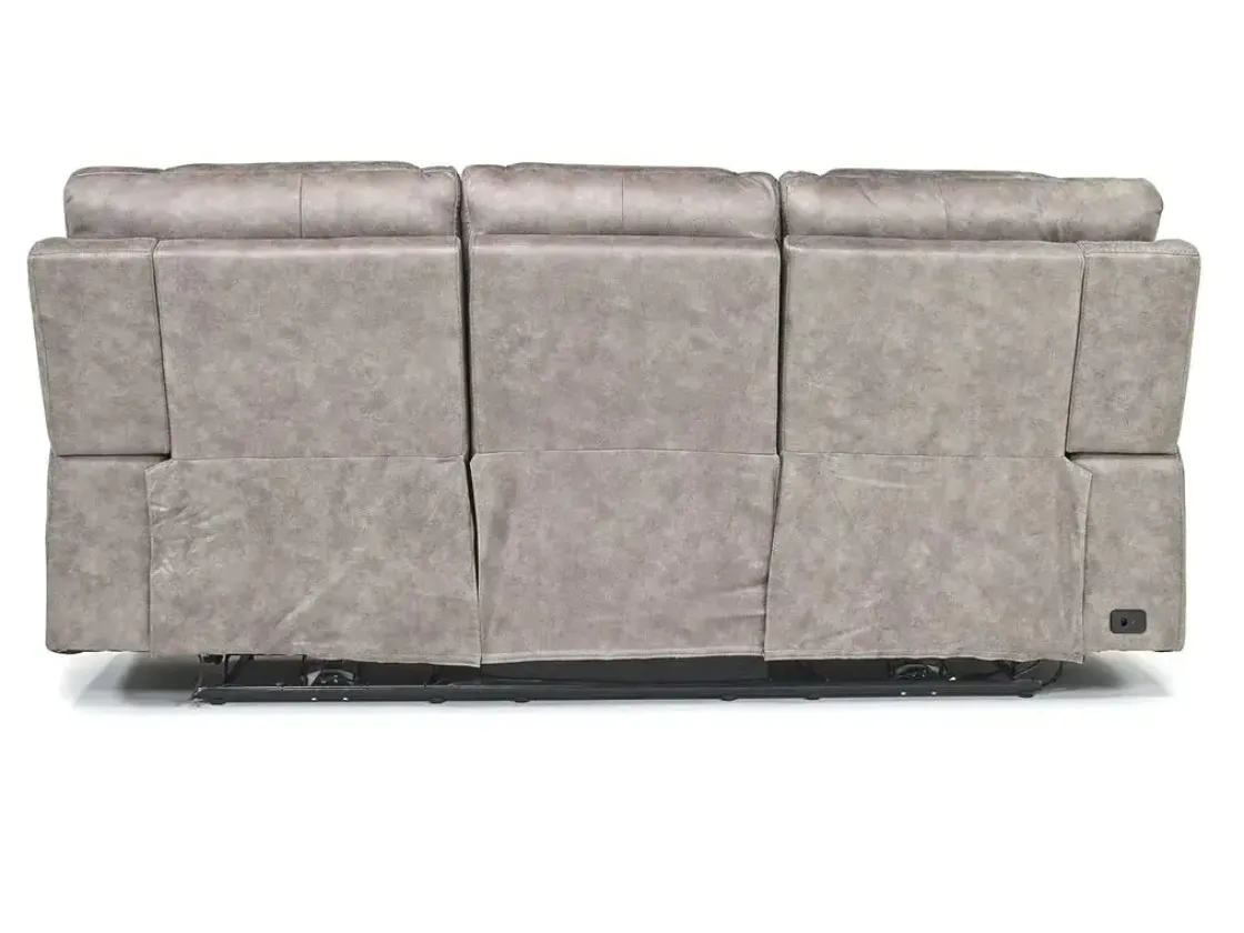 Mor Furniture Estilo 2 Power Sofa In Canyon Gray