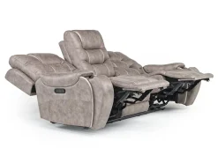 Mor Furniture Estilo 2 Power Sofa In Canyon Gray