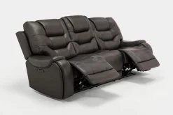 Mor Furniture Estilo 2 Power Sofa In Canyon Gray