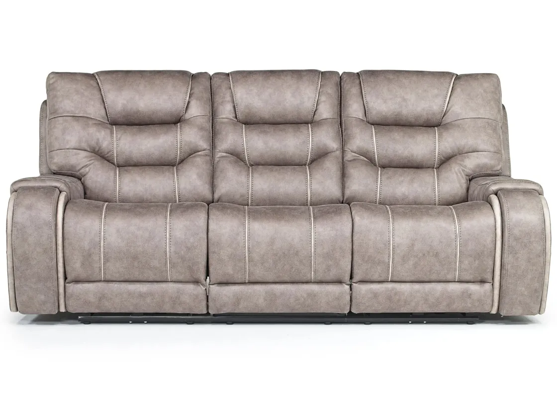 Mor Furniture Estilo 2 Power Sofa In Canyon Gray