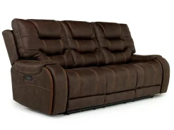 Mor Furniture Estilo 2 Power Sofa In Canyon Gray