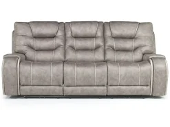Mor Furniture Estilo 2 Power Sofa In Canyon Gray