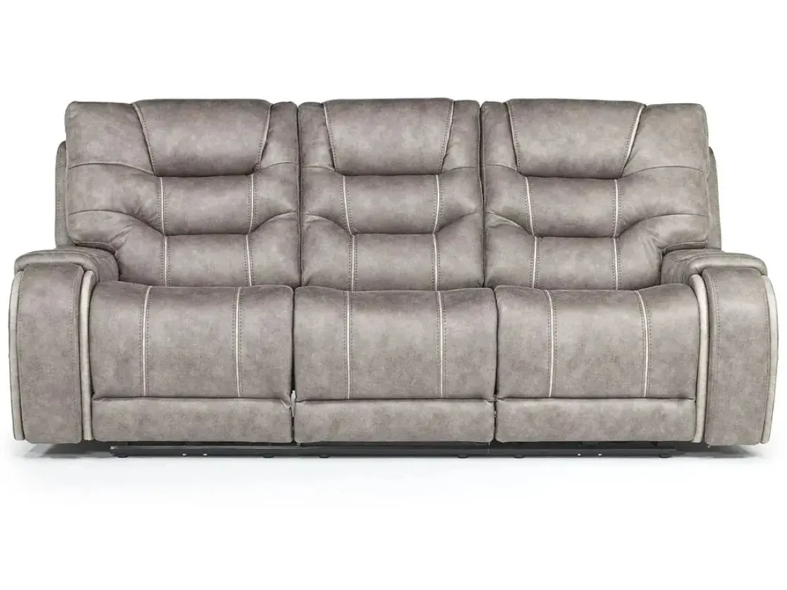 Mor Furniture Estilo 2 Power Sofa In Canyon Gray