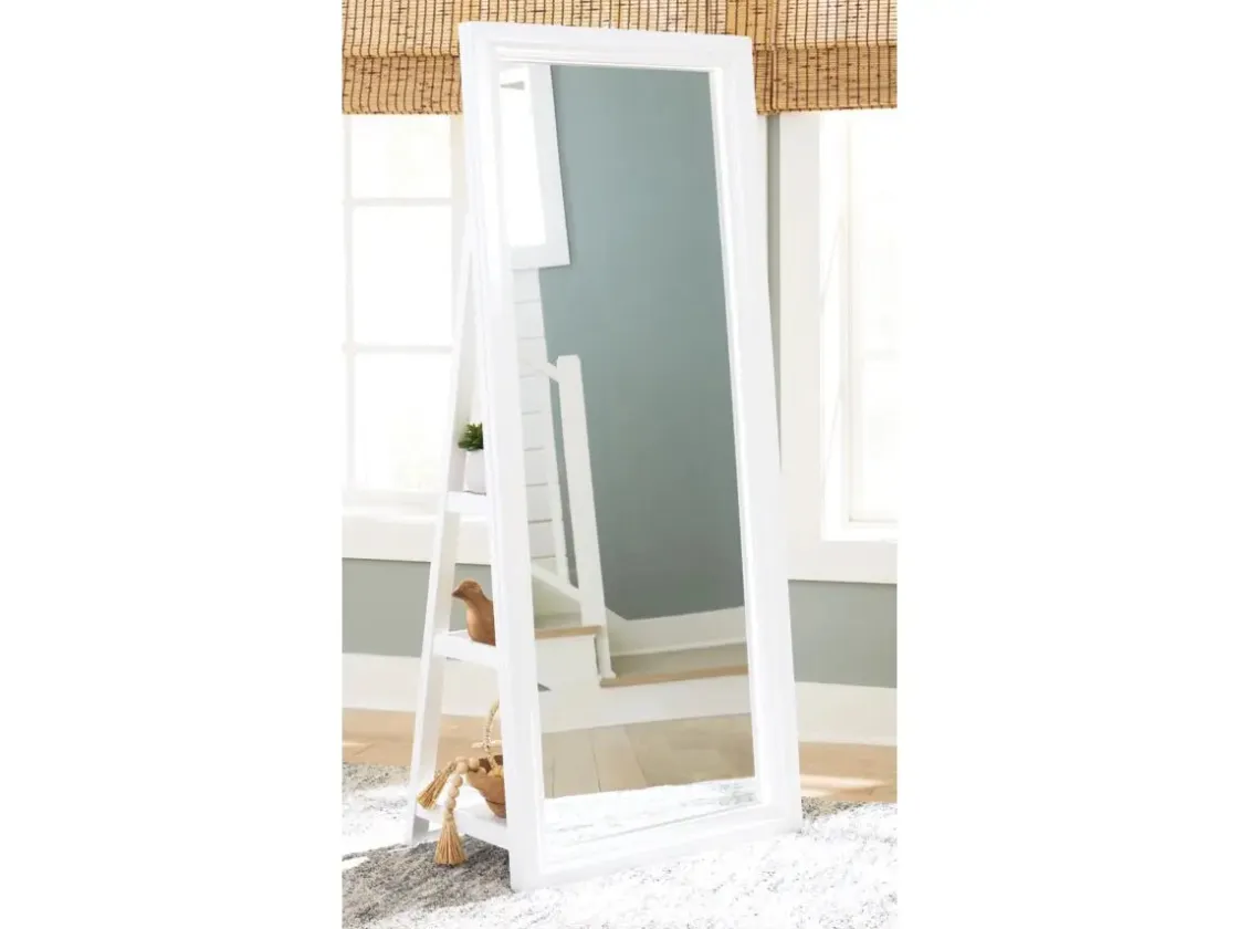 Mor Furniture Evesen Accent Mirror In Black