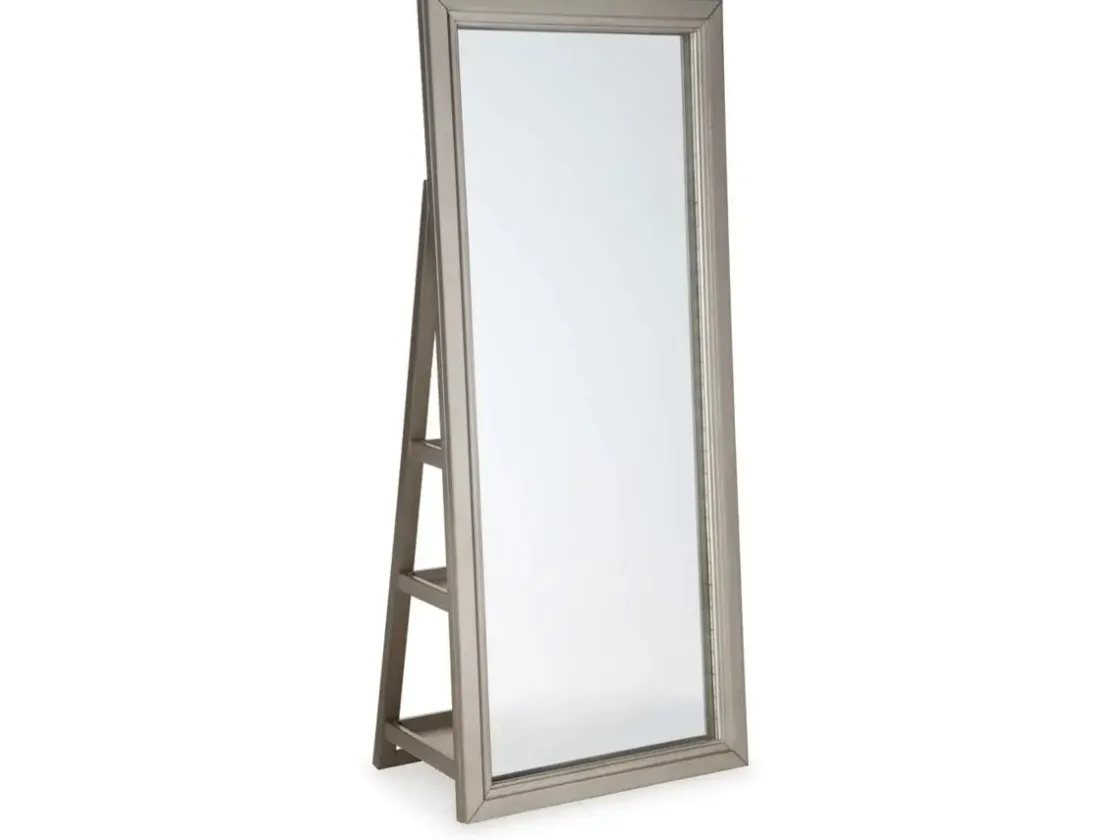 Mor Furniture Evesen Accent Mirror In Black