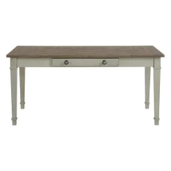 Mor Furniture Farmington Dining Table In Medium Brown/Washed Stone
