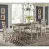 Mor Furniture Farmington Side Chair In Medium Brown/Washed Stone, Set Of 2