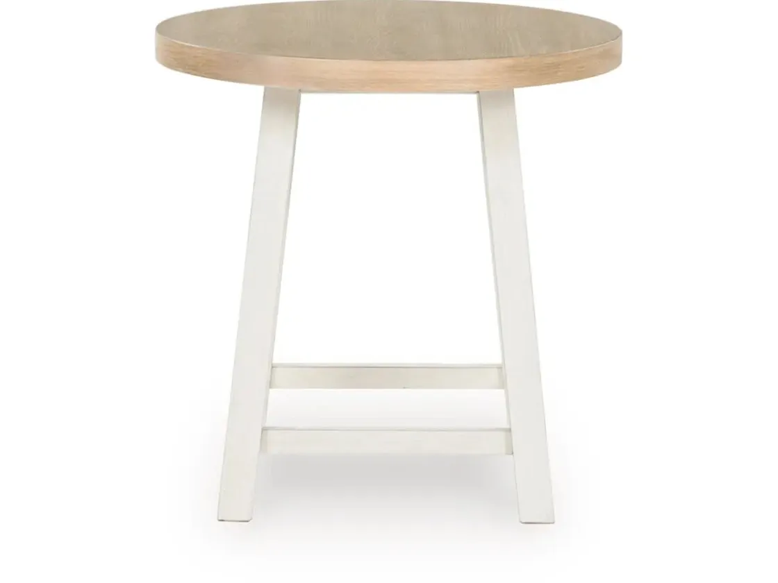 Mor Furniture Fawndell Coffee Table & 2 End Tables In Antique White/Brown