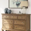 Mor Furniture Feddinger Dresser In Medium Brown