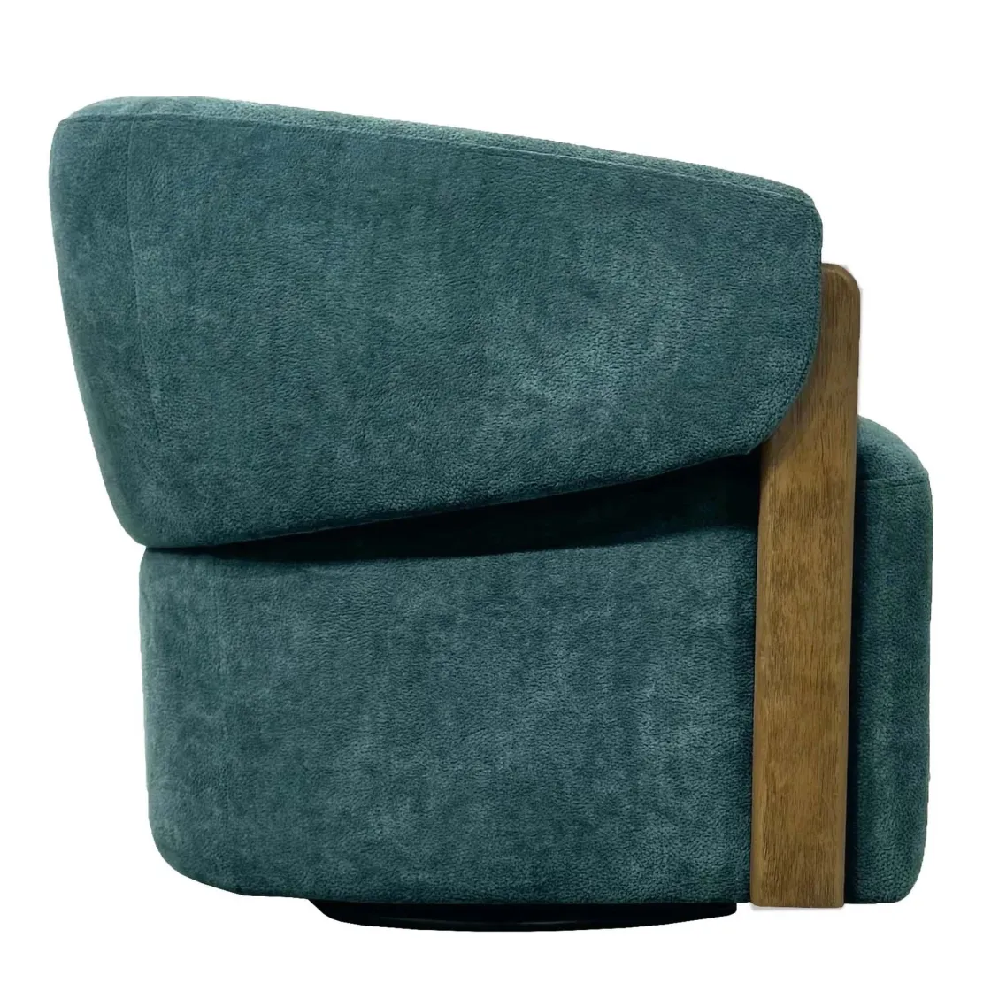 Mor Furniture Finley Swivel Chair In Rust
