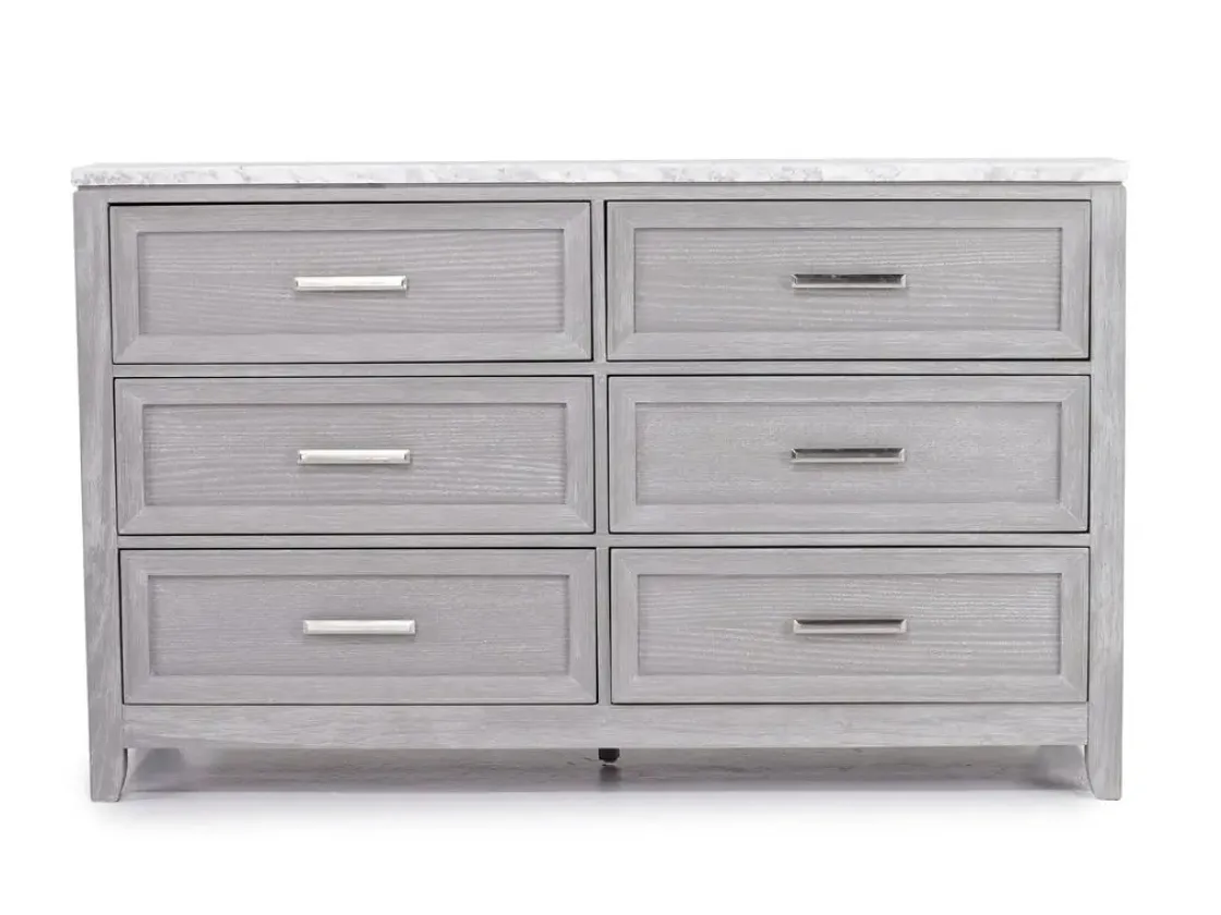 Mor Furniture Fiona Dresser In Mist Gray