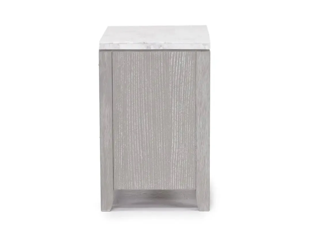 Mor Furniture Fiona Nightstand In Mist Gray
