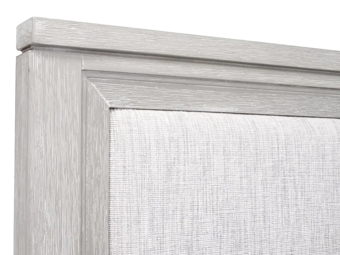 Mor Furniture Fiona Storage Bed, Dresser, Mirror & Nightstand In Mist Gray, Queen