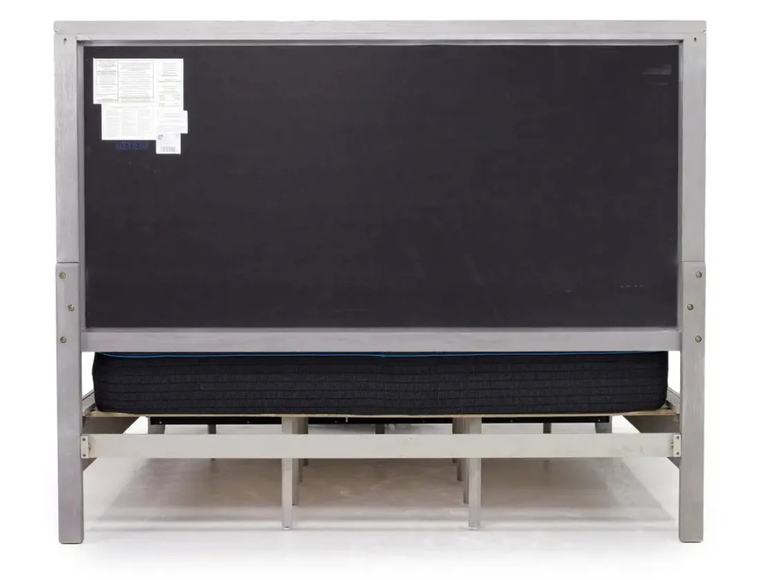 Mor Furniture Fiona Storage Bed In Mist Gray, Queen