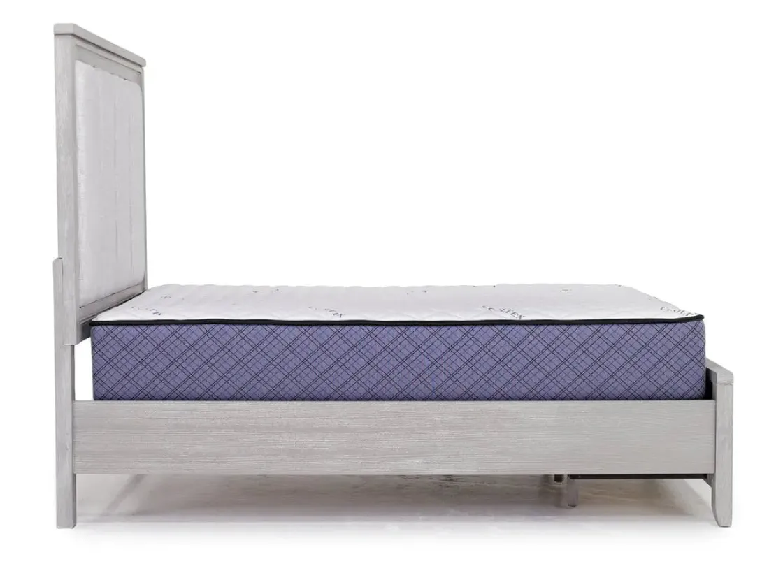 Mor Furniture Fiona Storage Bed In Mist Gray, Queen