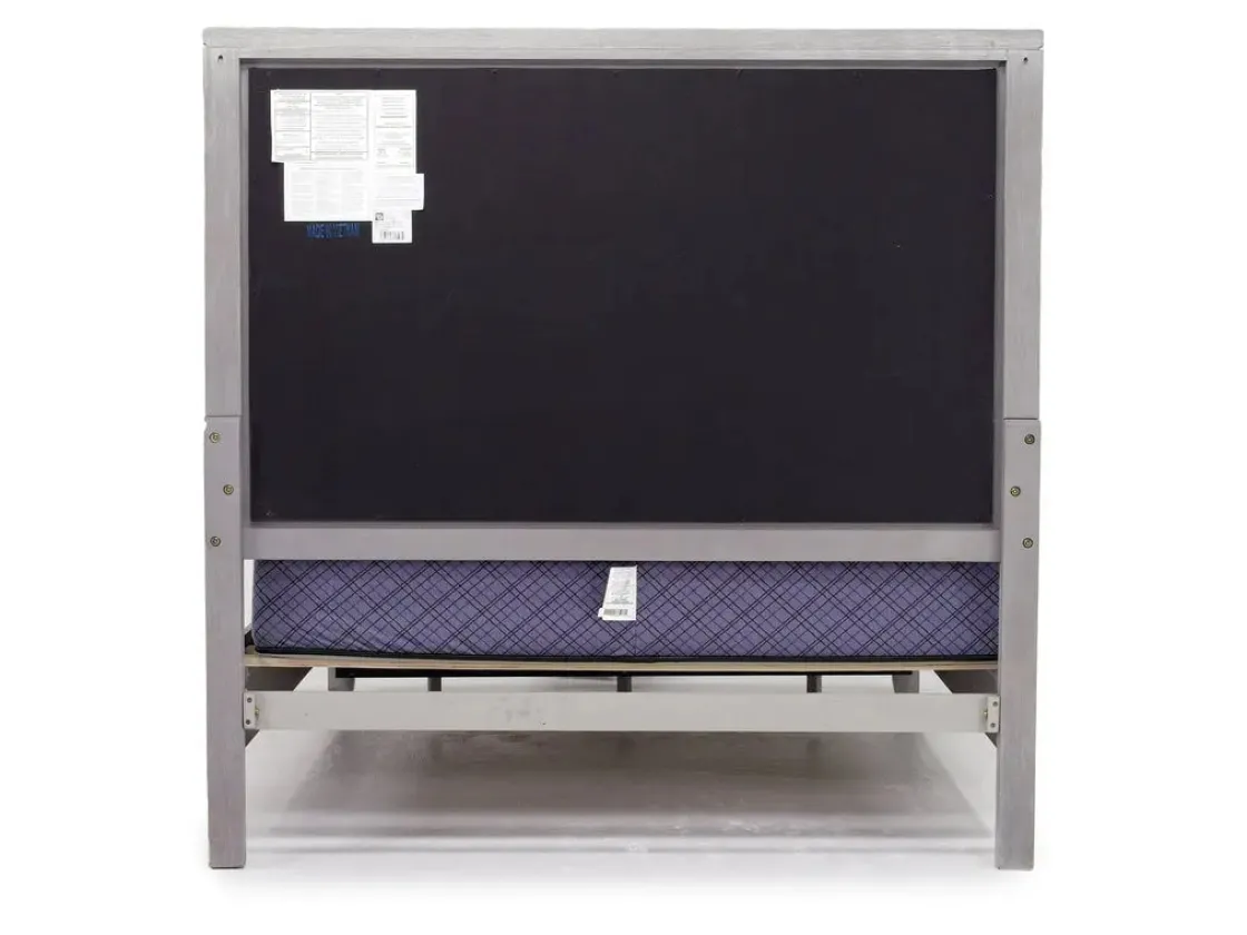 Mor Furniture Fiona Storage Bed In Mist Gray, Queen
