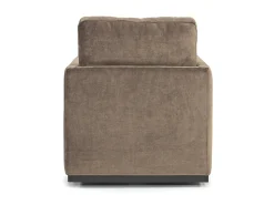 Mor Furniture Flax Swivel Chair In Coffee Leather