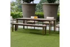 Mor Furniture Forsyth Outdoor Dining Table In Brown