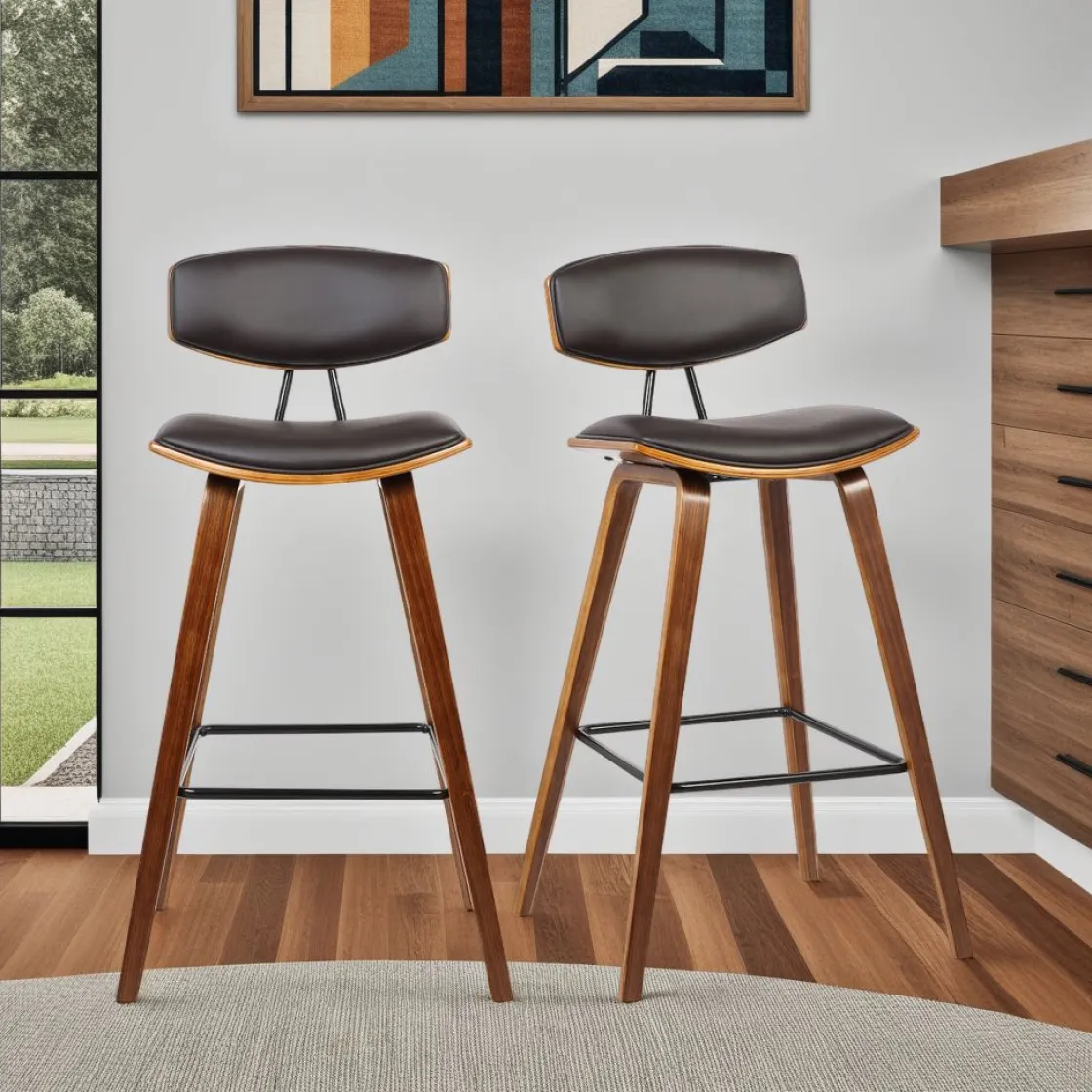 Mor Furniture Fox Barstool In Brown