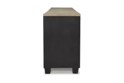 Mor Furniture Foyland Media Console In Black/Brown